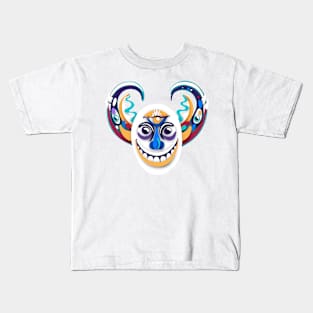 Demon with Thousand Eyes Looking Into the Soul Kids T-Shirt